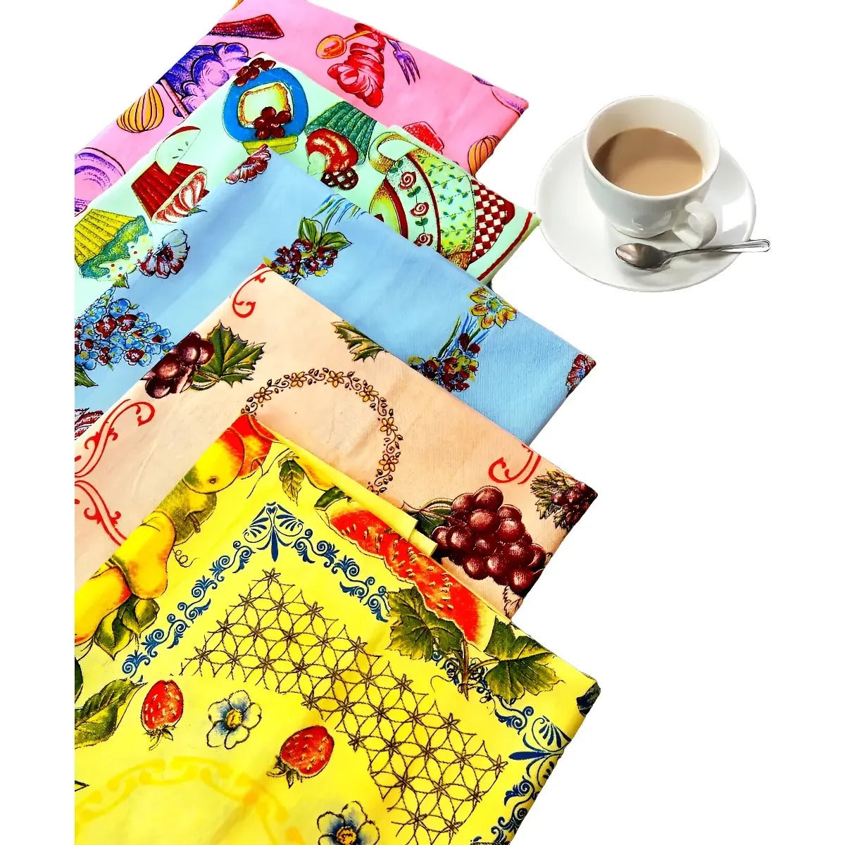 Toalha de Chá Estampada