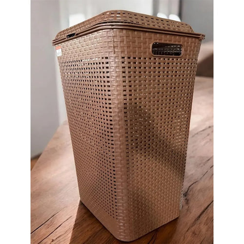 Cesto Telado Rattan para Roupas