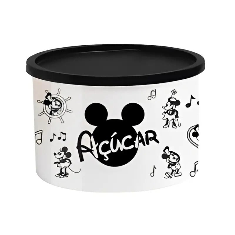 Kit de Potes Organizadores Mickey – 3 Peças