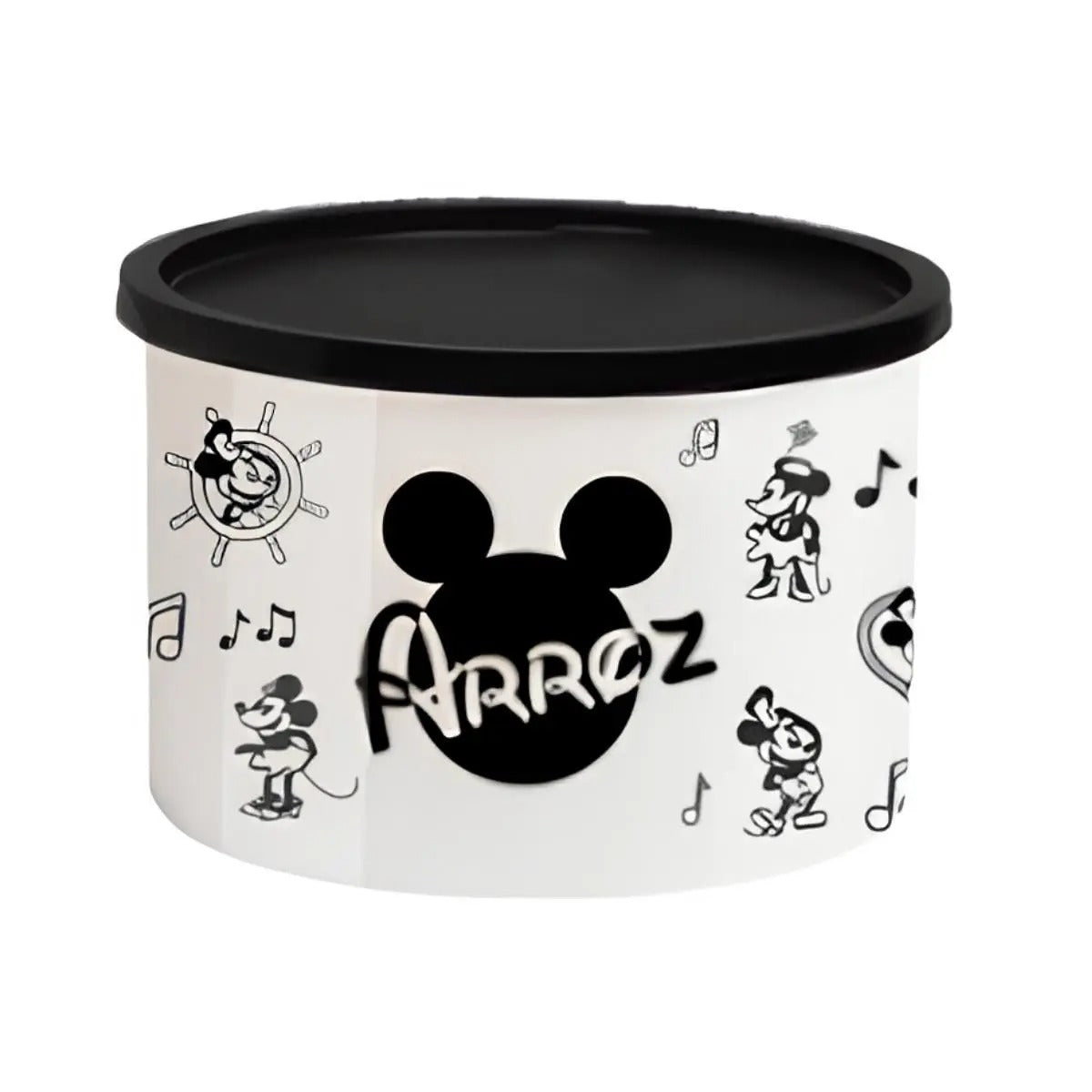 Kit de Potes Organizadores Mickey – 3 Peças